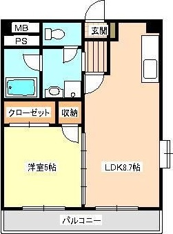 Ｋ・Ｔビルの間取り