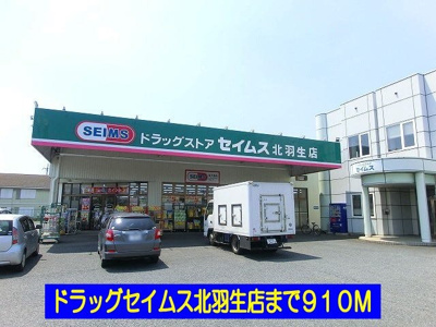 【周辺】 | セレーノ | ドラッグセイムス北羽生店まで910m