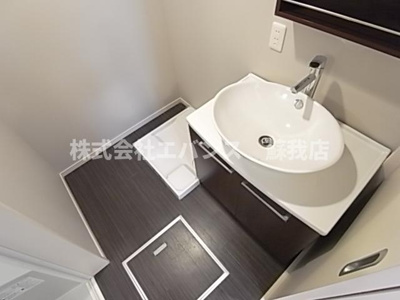 【洗面所】 | クノッソス末広 | 忙しい朝には欠かせない洗面所です