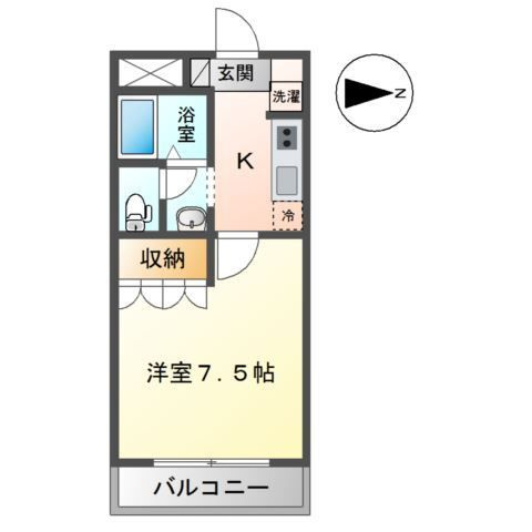 エバーシャインＳＯＧＡの間取り