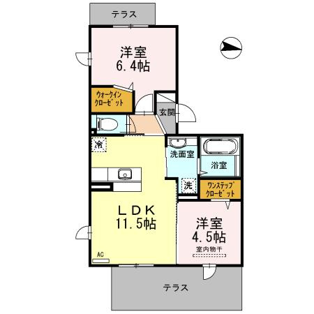 【間取り】 | ファミリア金剛