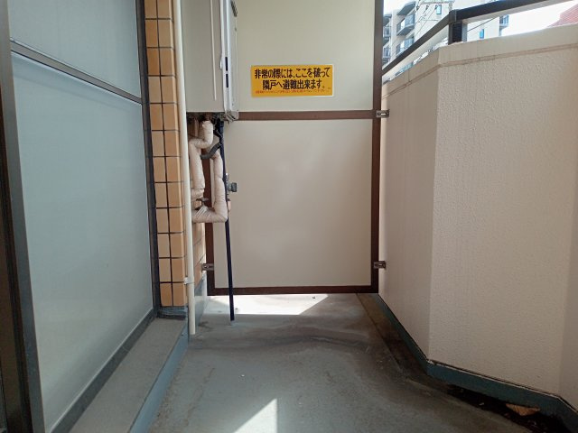 コージーハラのバルコニー