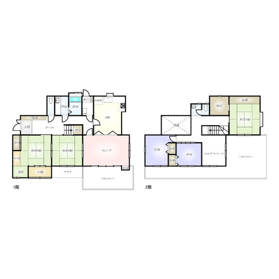 【間取り】 | 生松台2丁目戸建て