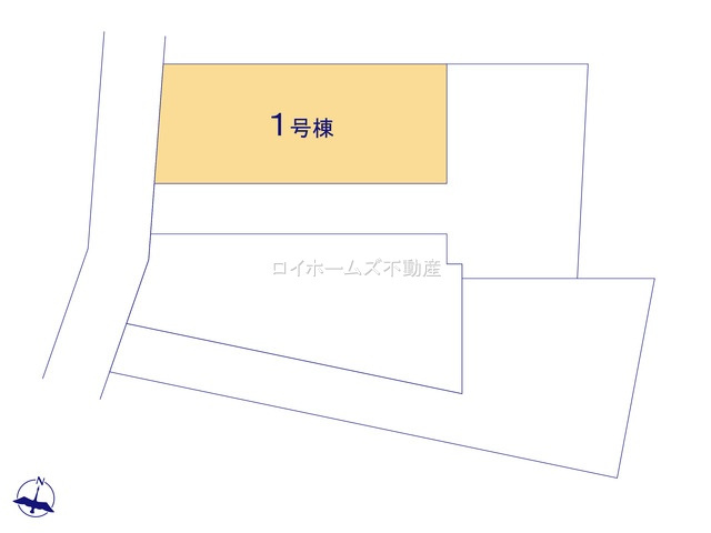 【区画図】 | 北名古屋市熊之庄屋形3303『仲介料無料』新築戸建て | 1号棟