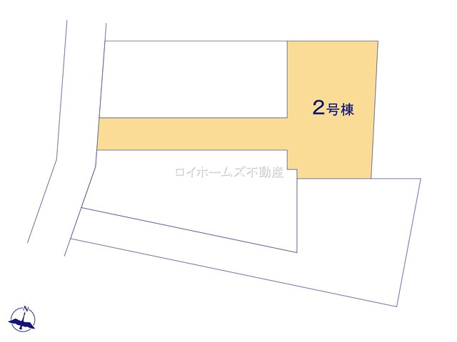 【区画図】 | 北名古屋市熊之庄屋形3303『仲介料無料』新築戸建て | 2号棟