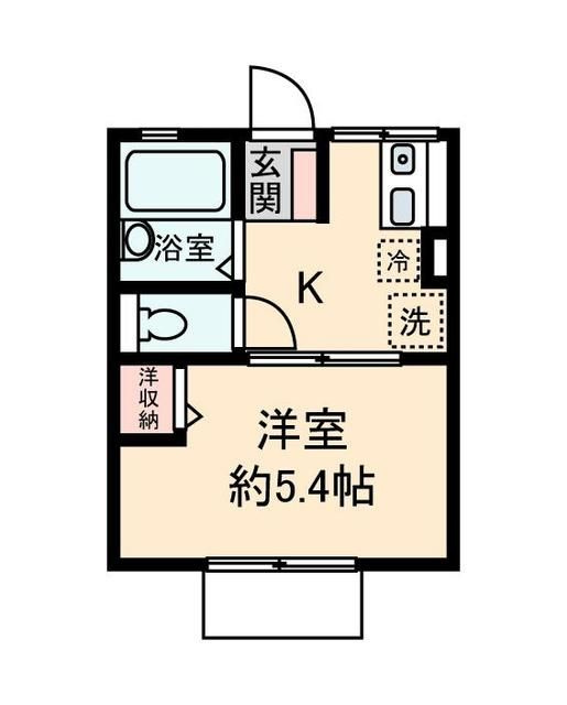 クレール幕張本郷の間取り