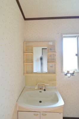 【洗面所】 | 黒石市北美町二丁目・中古住宅・平屋建て・1LDK・550万円