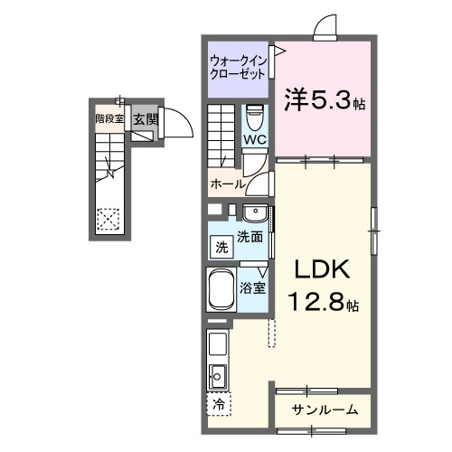 シェーネ東原の間取り|間取図