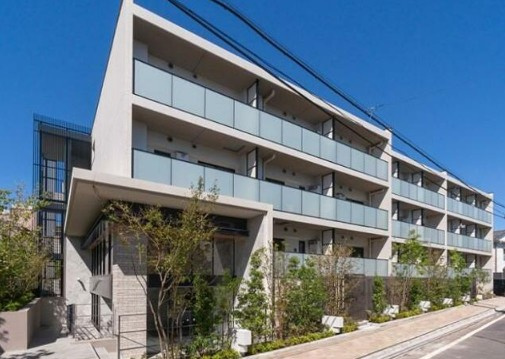 【外観】 | ルフォンプログレ中野富士見町ザ・レジデンス | 鉄筋コンクリート造のがっちりとした建物。