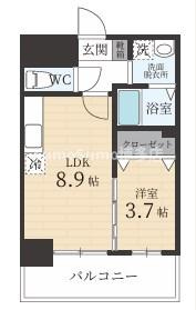 GRANDEUR住吉弐番館の間取り