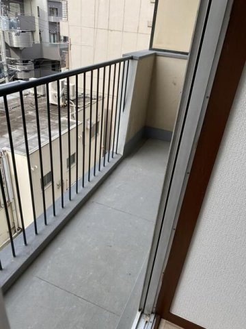 江南荘のバルコニー