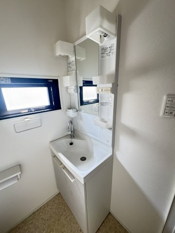 カサモデルノの洗面所
