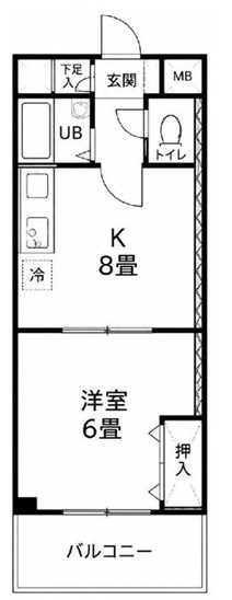 富士産業ビルの間取り