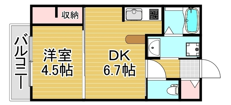 ウィステリア桜坂ヒルズの間取り