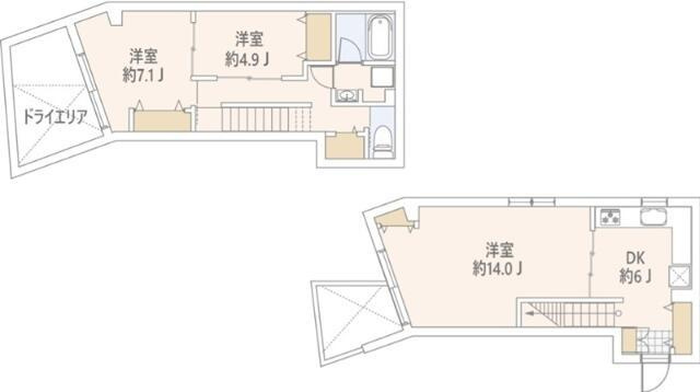 GrandStory用賀Ⅱの間取り