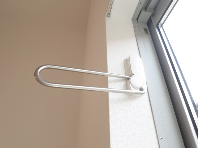 Pieni  Kallioの内装|室内物干し設備。