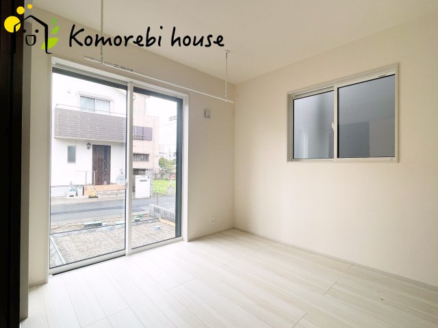 上尾市上平中央2丁目　新築一戸建て　ブルーミングガーデン　01の洋室|コンパクトで使いやすい洋室です