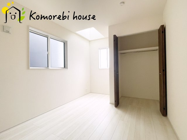 上尾市上平中央2丁目　新築一戸建て　ブルーミングガーデン　01の子供部屋|ゆったりした子供部屋です
