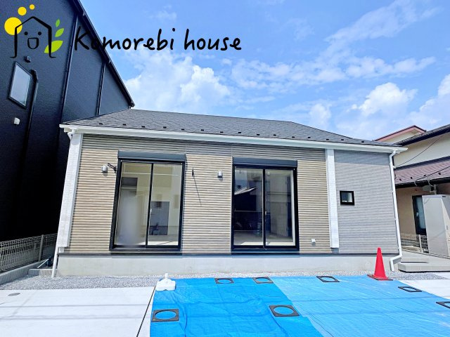 上尾市上平中央2丁目　新築一戸建て　ブルーミングガーデン　01の外観|外観もきれいです