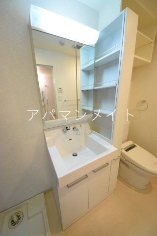 【洗面所】 | Ａ＆Ｍマンションリトルパウ | シャンプードレッサー！