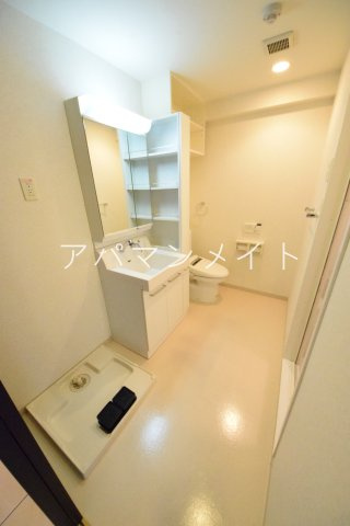 【設備】 | Ａ＆Ｍマンションリトルパウ | 洗濯機置場です