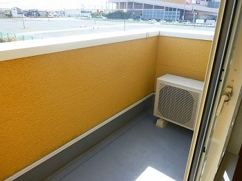 ヒロ　コテージのバルコニー