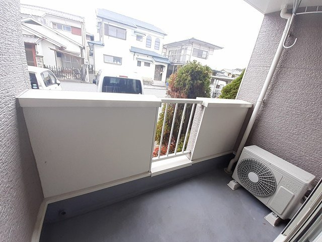 ソレイユ白浜南のバルコニー