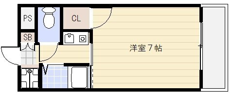 ローズインローズ2の間取り