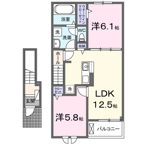 【間取り】 | セレーノ・Ⅱ