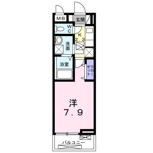 【間取り】 | アペルト泉佐野Ⅴ