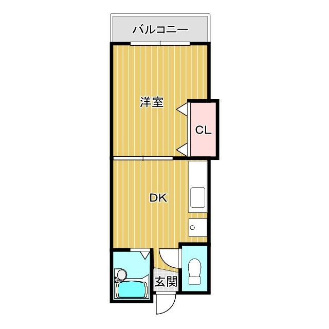 プレアール正雀Ⅱの間取り