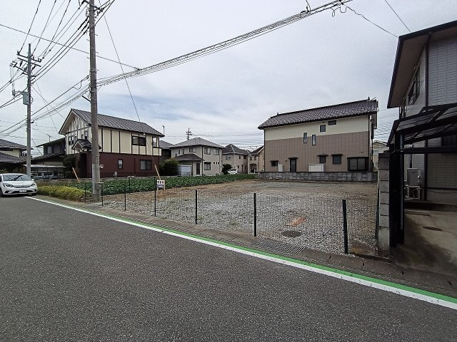 高崎市矢中町売土地の外観