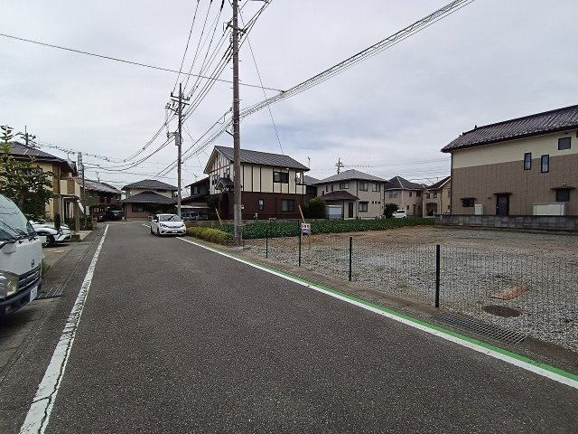 高崎市矢中町売土地の外観