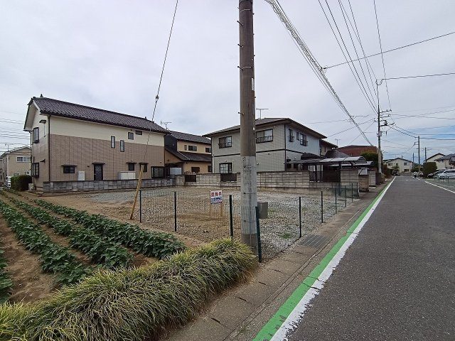 高崎市矢中町売土地の外観