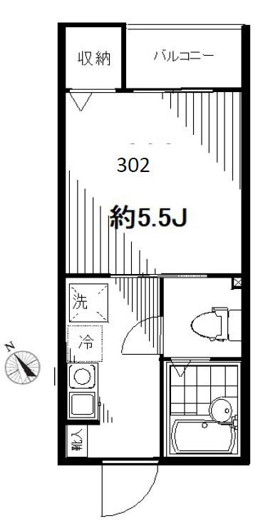 フォセット松戸・上本郷の間取り