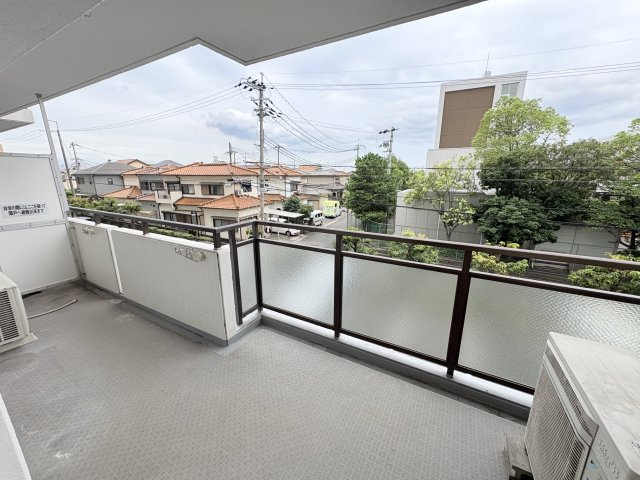 サンロイヤル加古川リバージュ2号館のバルコニー