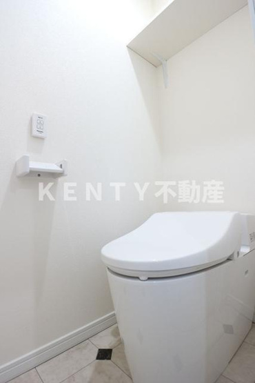 【トイレ】 | オレンジコート | トイレです