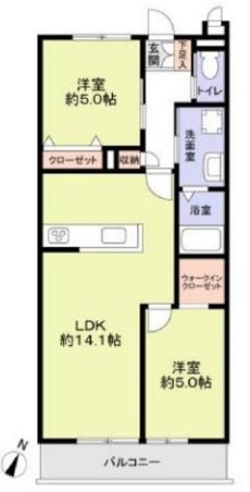 グラン　エスポワール　D棟の間取り