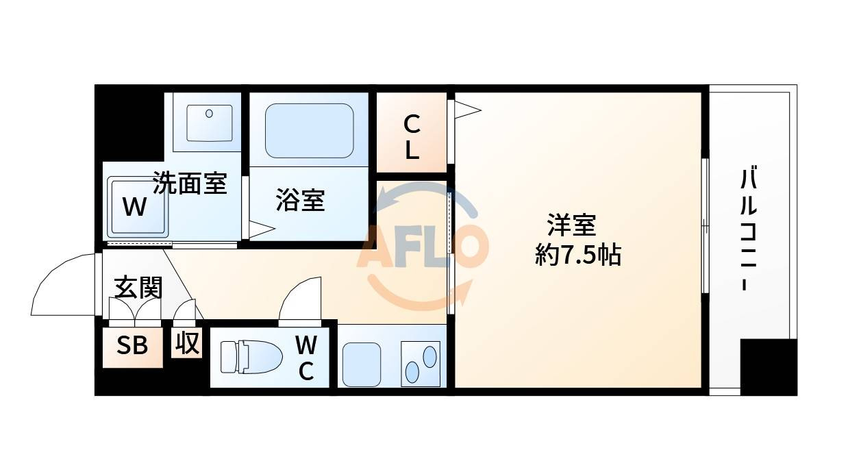 willDo新大阪の間取り|willDo新大阪　間取り