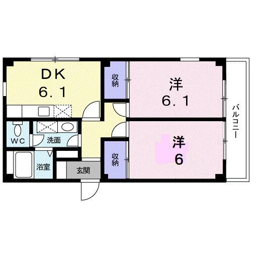 【間取り】 | プチメゾン　２１