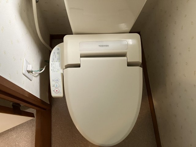 トップヒルズフラットのトイレ