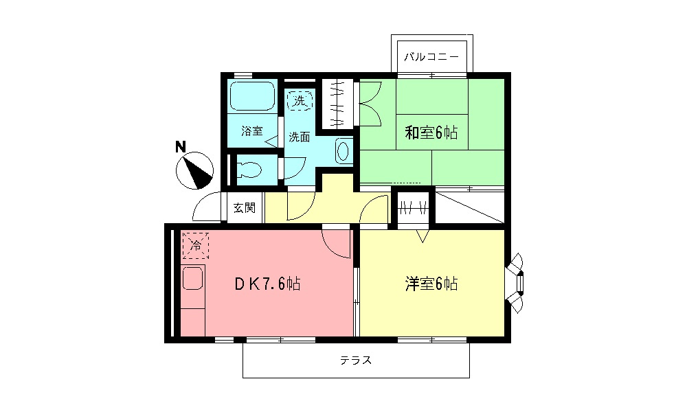 アドミラブールの間取り