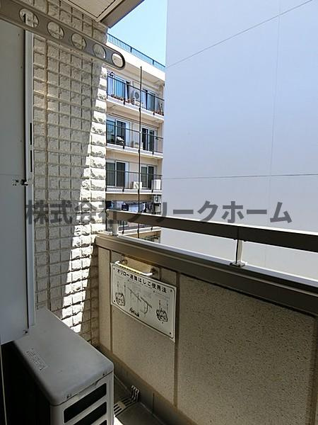 武蔵野市中町３丁目の賃貸マンションのバルコニー|別号室参考写真になります。