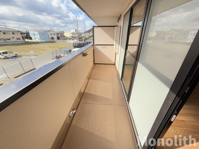 パール久米田のバルコニー