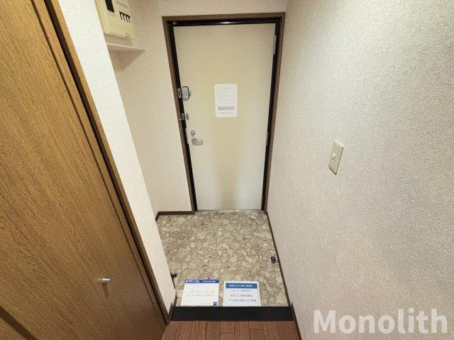 パール久米田の玄関