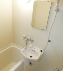 平塚市宮の前の賃貸マンションの洗面所