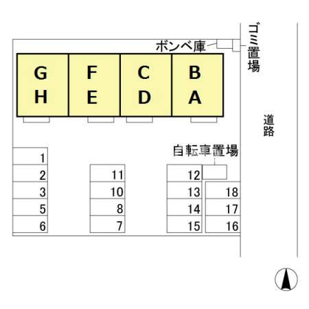 Ｃｈａｒlｉｅ Ｂｒoｗｎの区画図|当社、チルホームのHPもご覧ください(^^)/物件情報多数♪