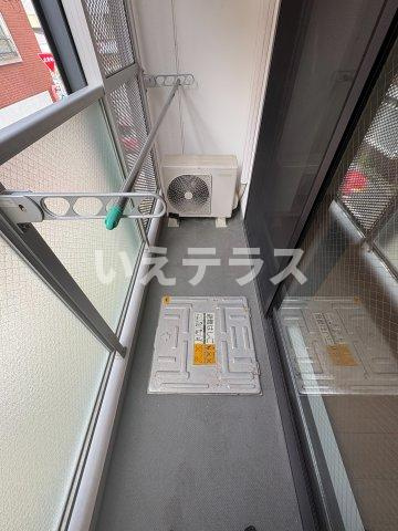 カサモデルノのバルコニー