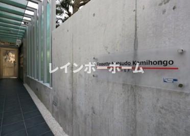 フォセット松戸上本郷のエントランス|落ち着いたエントランスです