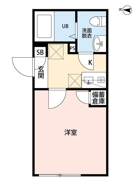 ルシエル 一橋学園の間取り